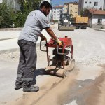 Yağmursuyu hattı çalışmaları devam ediyor