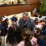 Miniklerden Başkan Aşgın’a ziyaret