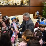 Miniklerden Başkan Aşgın’a ziyaret