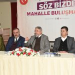 Aşgın,Çöplü sakinleriyle bir araya geldi