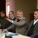 Aşgın,Çöplü sakinleriyle bir araya geldi