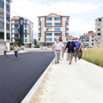 Ata sokakların asfaltı tamam