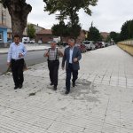 Başkan Aşgın mezarlık çevresinde incelemelerde bulundu