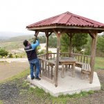 Belediyemiz, bank ve kameriyeleri “O gün”e hazırlıyor