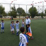 Miniklerle futbol keyfi