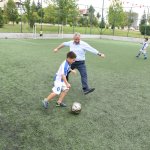 Miniklerle futbol keyfi