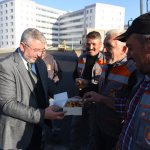 Hastane otoparkı asfaltlandı