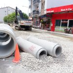 Milönü Caddesine bin metre altyapı çalışması