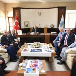 Çorumlu Dernekler Federasyonu’ndan Başkan Aşgın’a ziyaret