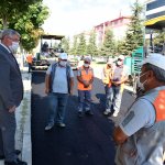 Dr. Sadık Ahmet Caddesi yenileniyor