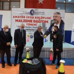 Belediyemizden amatör kulüplere malzeme yardımı