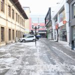 Şehir içerisinde toplanan karlar Çomar Barajı’na taşınıyor