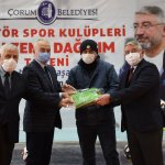 Belediyemizden amatör kulüplere malzeme yardımı