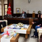 Başkan Aşgın’a şiir tadında bir ziyaret