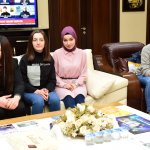 Başkan Aşgın’a şiir tadında bir ziyaret