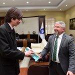 Başkan Aşgın’a şiir tadında bir ziyaret