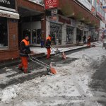 Çorum'da yılın ilk kar yağışı