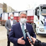 MÜSİAD'dan Gıda Bankasına 4 tır gıda kolisi