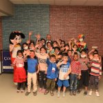 Mevsimlik işçilerin çocukları doyasıya eğlendi