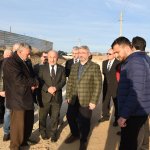 Başkan Aşgın, asfaltı inceledi