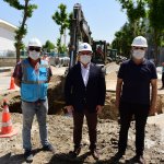 Yağmur suyu hat çalışmasında son 300 metre