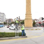 Saat Kulesi etrafında trafik düzenlemesi