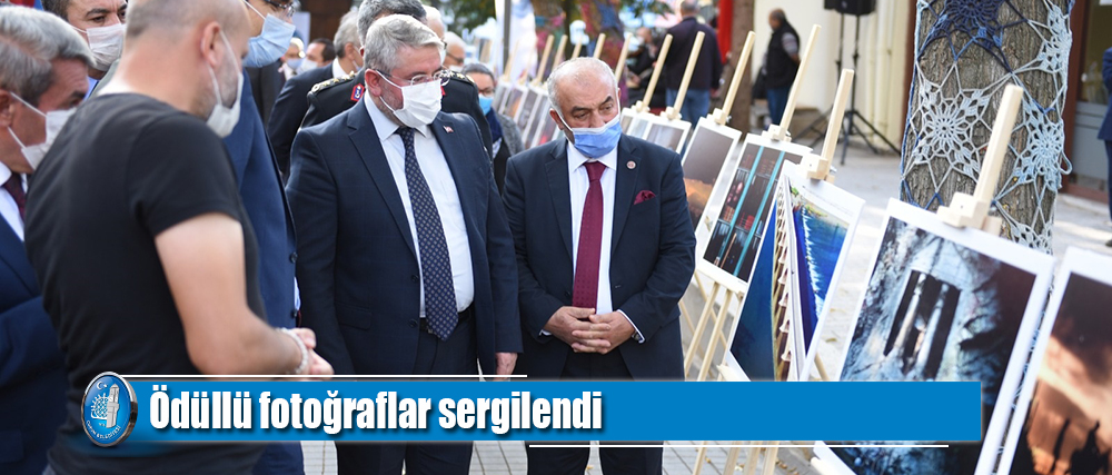 Ödüllü fotoğraflar sergilendi