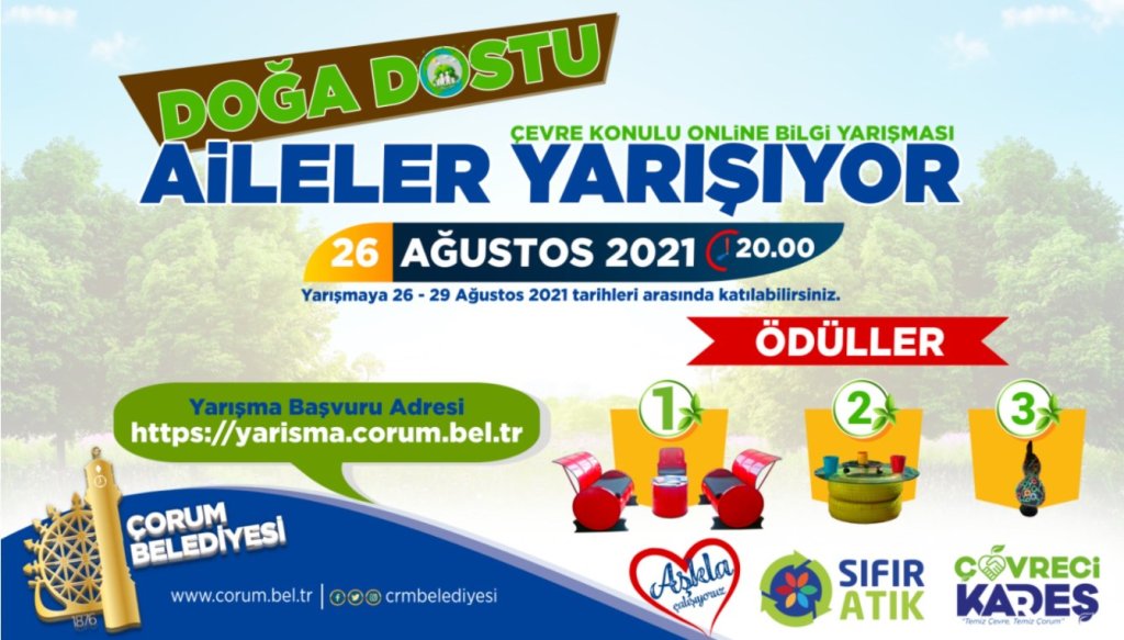 Online bilgi yarışması sonuçlandı