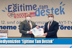 Belediyemizden “Eğitime Tam Destek”