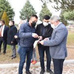 Belediyemiz, şehitliğin çevre düzenlemesini yapıyor