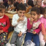 Aşıklılı çocuklar leblebi ile tanıştı