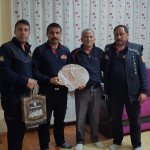 Emekli meslektaşlarını ziyaret ettiler