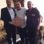 Emekli meslektaşlarını ziyaret ettiler