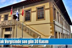 Emlak Vergisinde son gün 30 Kasım