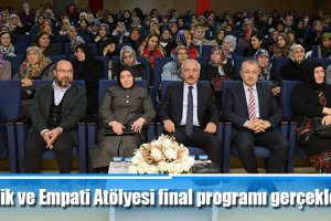 İyilik ve Empati Atölyesi final programı gerçekleştirildi