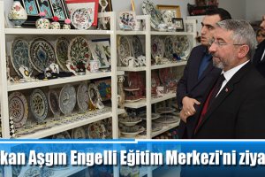 Başkan Aşgın Engelli Eğitim Merkezi'ni ziyaret etti