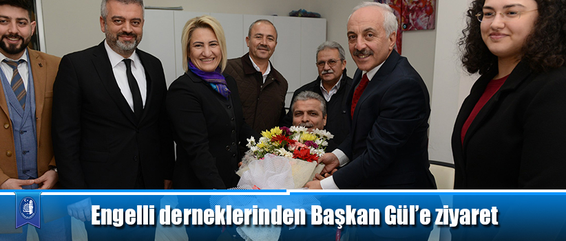 Engelli derneklerinden Başkan Gül’e ziyaret