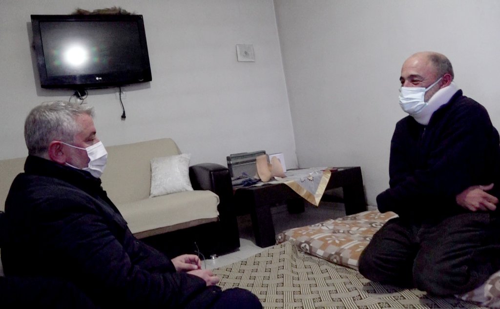 Başkan Aşgın’dan, engelli vatandaşa ziyaret