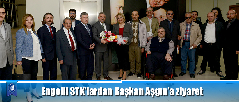Engelli STK’lardan Başkan Aşgın’a ziyaret