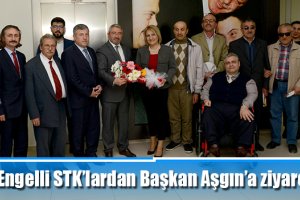 Engelli STK’lardan Başkan Aşgın’a ziyaret