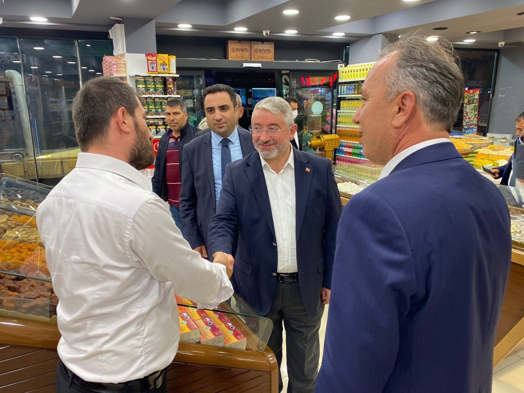 Başkan Aşgın’ın Esnaf Ziyaretleri Sürüyor
