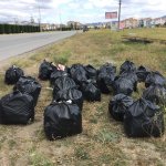 Çevreyolunda hummalı temizlik çalışması