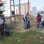 Çevreyolunda hummalı temizlik çalışması