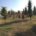 Çevreyolunda hummalı temizlik çalışması