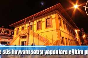 Ev ve süs hayvanı satışı yapanlara eğitim programı