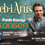 Fatih Koca sevenleriyle buluşacak