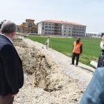 Belediyemiz Fen Lisesi Sokakta altyapı yapıyor