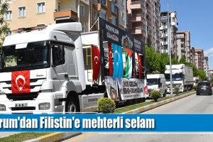 Çorum'dan Filistin'e mehterli selam