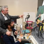 Finallere hazırlanan öğrencilere destek