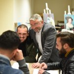 Finallere hazırlanan öğrencilere destek